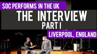 SOC Live in the UK (1 of 4): Interview at Bridge Chapel (@RebirthofSOC)