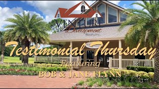 Testimonial Thursday - Bob & Jane Flynn