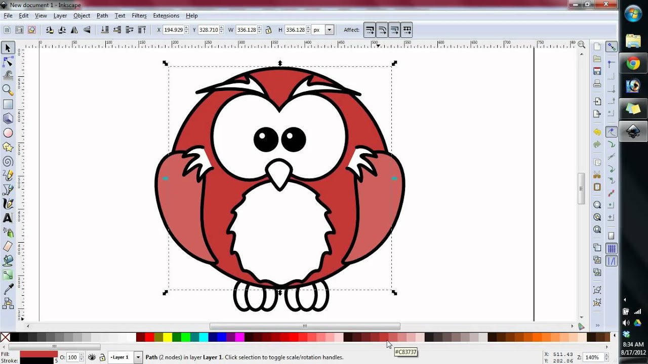 tutorials for using inkscape software