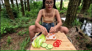 Tuna Salad English Mustard, Bushcraft, How To Make Log Table, Yummy