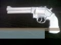 REVOLVER MAGNUM de papel - PAPER