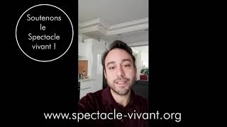 Bruno KELE-BAUJARD - Message de soutien aux jeunes artistes