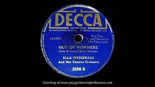 Watch Ella Fitzgerald Out Of Nowhere video