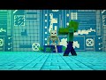 Minecraft Animation: SkeleGUN and Zombie Dance for 10 Minutes Dexter and Dee Dee Style