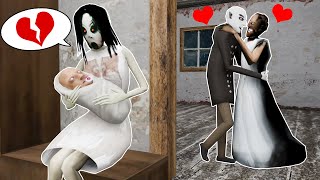 Granny Vs Slendrina Husband Secret Vs Sad Slendrina Funny Horror Animation