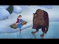 Beauty and the Beast: The Enchanted Christmas - Belle teaches the Beast to Ice Skate