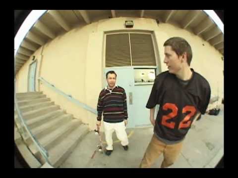 Van Wastell and Mark Gonzales Krooked Rail Ad 2004
