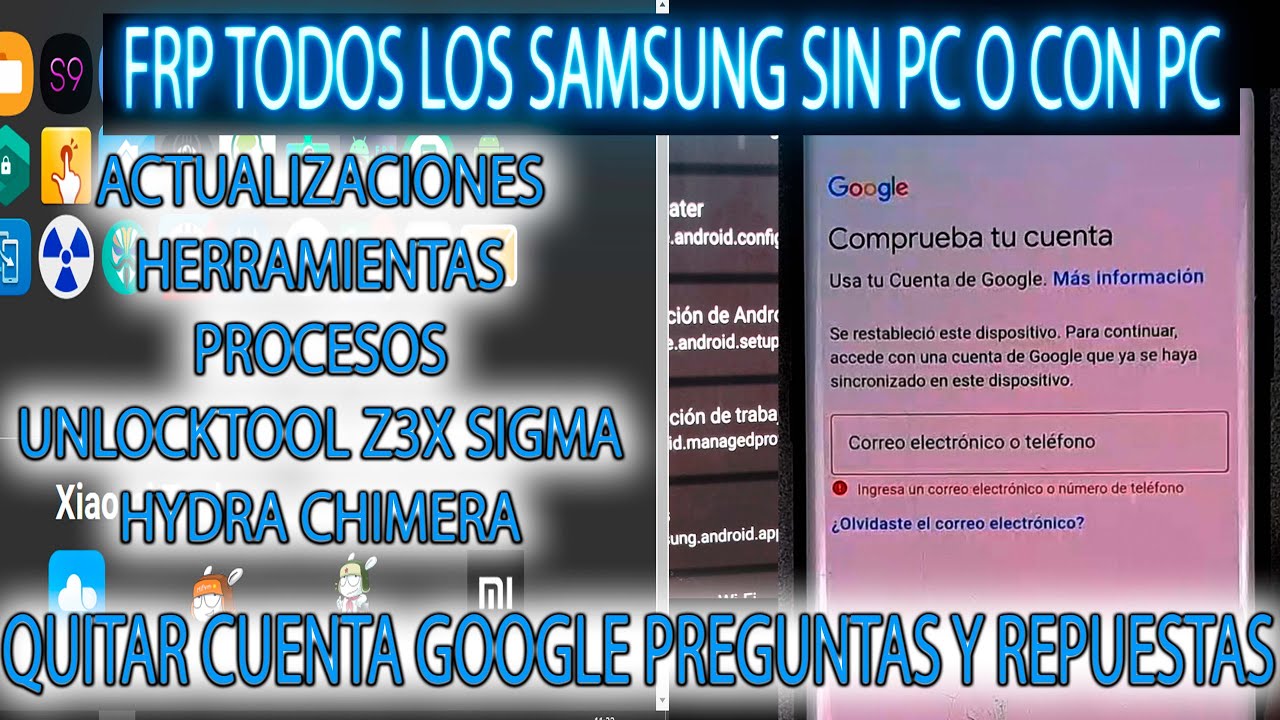 FRP SAMSUNG HUAWEI LG MOTOROLA UNLOKC FLASH PREGUNTAS Y FRP SAMSUNG HUAWEI LG MOTOROLA UNLOKC FLASH PREGUNTAS Y