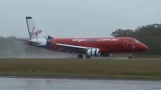 Aquaplaning Landing