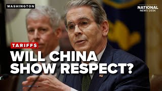 State Of China Tariffs Scott Bessent Gives Update