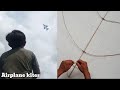 Cara membuat layang layangan pesawat - dari lidi kelapa