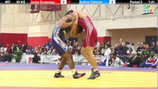 2012 Pan Am 55 Kg Round 5 Javier Dumenigo Cub Vs. Andres Taborda Col