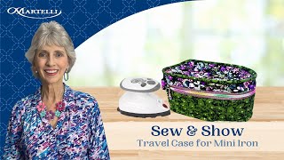 Travel Case For Mini Iron Sew & Show Subscription Box