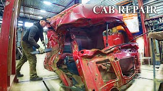 Сложный Ремонт Кабины Грузовика / The Most Difficult Truck Cab Repair / Розыгрыш