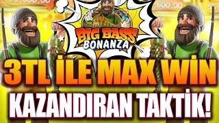 Bi̇g Bass Bonanza | Max Wi̇n Kazanç | 3 Tl İle 7000 Tl Kazandiğimiz Takti̇k !!