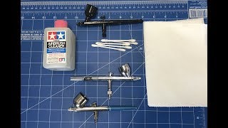 How to disassemble and clean your airbrush  easy step by step