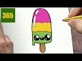 hur man ritar GLASS KAWAII STEG FÖR STEG - kawaii ritningar lätt