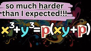 a very tricky Diophantine equation