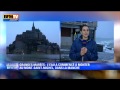 Saint-Malo: Fanny Agostini arrosée par une vague en plein direct