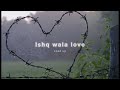 Ishq wala love (sped up) tiktok version-