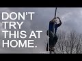 FlagRunners: How To ReString a Flagpole Without a Lift Truck