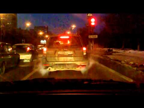 Podolsk - Lyublino 16/12/2012 (timelapse 4x)