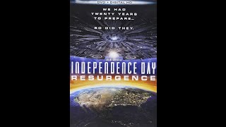 Dvd Opening To Independence Day Resurgence 2016 Dvd