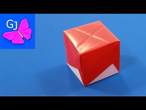 Оригами коробочка с лицами Оригами коробочка с лицами