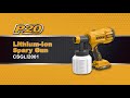 Ingco 20V Li-Ion Cordless Spray Gun CSGLI2001