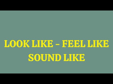 Ngữ pháp : Thêm LIKE sau Động Từ Giác Quan (Sense verbs), chúng có nghĩa gì?