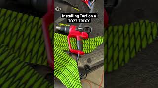 2023 Seadoo Spark Tri Hydroturf Installed Before And After