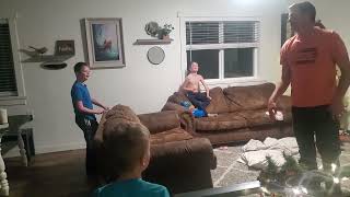 Family Tickle Fight