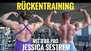 Rückentraining Mit Ifbb Pro Jessica Sestrem - 9,5 Wochen Vor Der Romania Pro