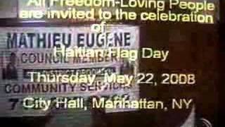 Haitian Flag Day Celebration At City Hall Ny Thu May 22 08