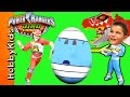 World's Biggest POWER RANGERS Surprise Egg! Toy Adventure + D...