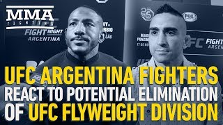 UFC Argentina Fighters React to Potential Elimination of UFC Flyweight Division - MMA Fighting