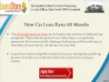 Used Car Loan Rates 60 Months