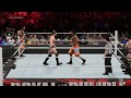 The Usos vs. The Miz & Damien Mizdow - Royal Rumble WWE 2K15 Simulation