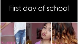First day of High School: Outfit, Hair, and Makeup! 07:21 First day of High School: Outfit, Hair, and Makeup! 07:21