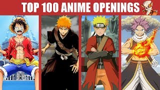 Mon TOP 100 Anime Openings (of all time)