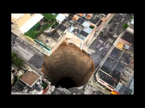 China Sinkholes on Sinkholes Around The World Attributed To Strange Sounds
