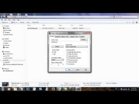 Hướng dẫn chia file để gửi lên gmail, facebook