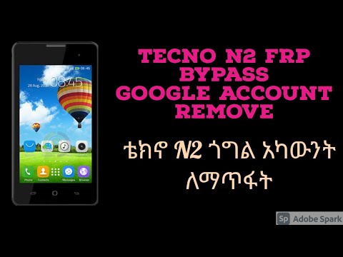 new Tecno N2 frp bypass google account remove new Tecno N2 frp bypass google account remove