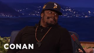Marshawn Lynch The Nfl Hated When I Grabbed My Ding-Ding Sauce Conan On Tbs
