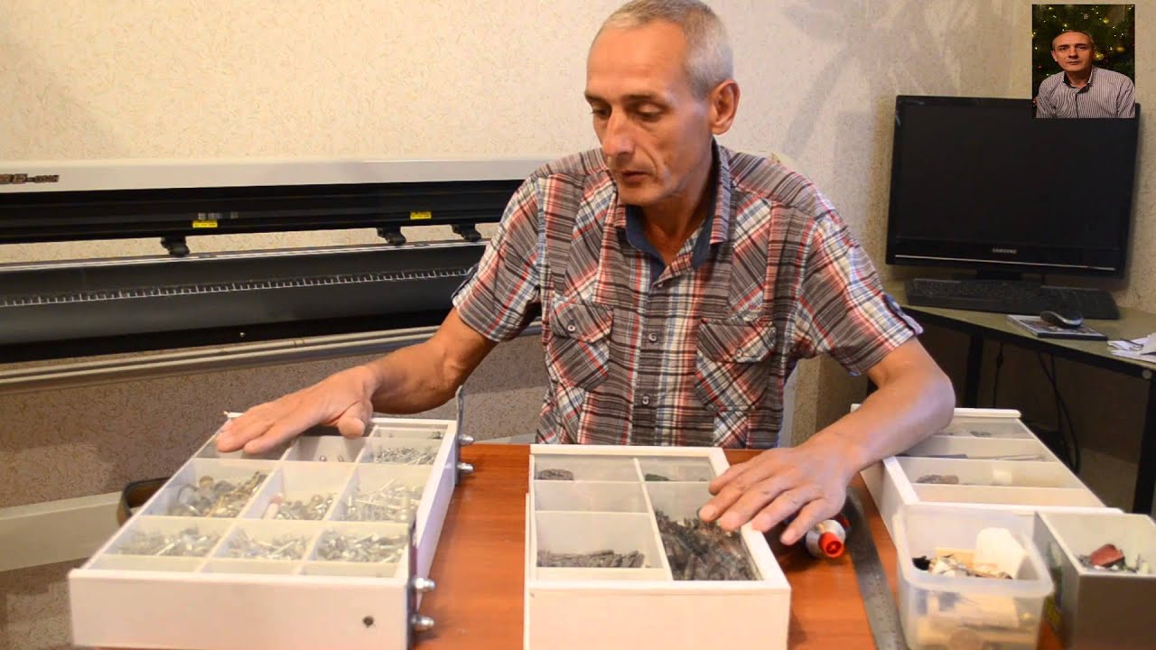 Ящик-тумбочка для хранения инструментов, гвоздей 65 Ящик-тумбочка для хранения инструментов, гвоздей 18