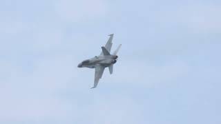 Incredible Rcaf Cf-18 Hornet Maneuvers At Bremerton Airshow 2024