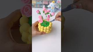 Diy Clay Flower Pot Video Video L