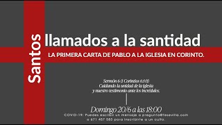1 Corintios 6:1-11 Cuidando la unidad de la Iglesia (Serie de 1 Corintios)
