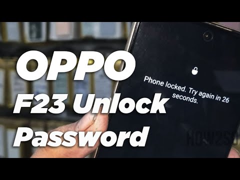 OPPO F23 5G bypass passcode lock 2024 OPPO F23 5G bypass passcode lock 2024
