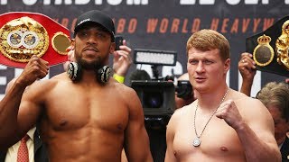 LIVE PREVIEW! Anthony Joshua vs Alexander Povetkin 🥊